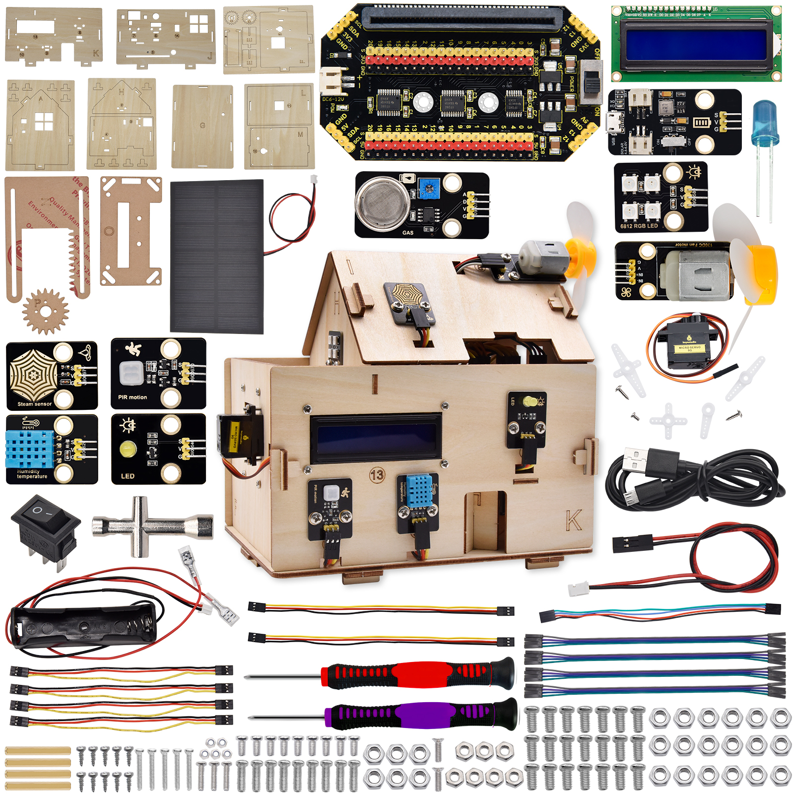Keyestudio STEM Microbit V2 Sm - Smart Home Micro Bit のレビューと価格