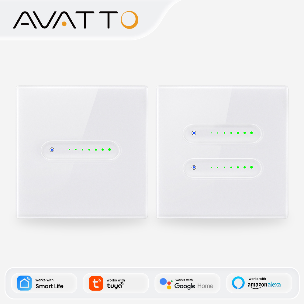 AVATTO WiFi 1/2 Gang Smart Dim - Smart Home Life のレビューと価格