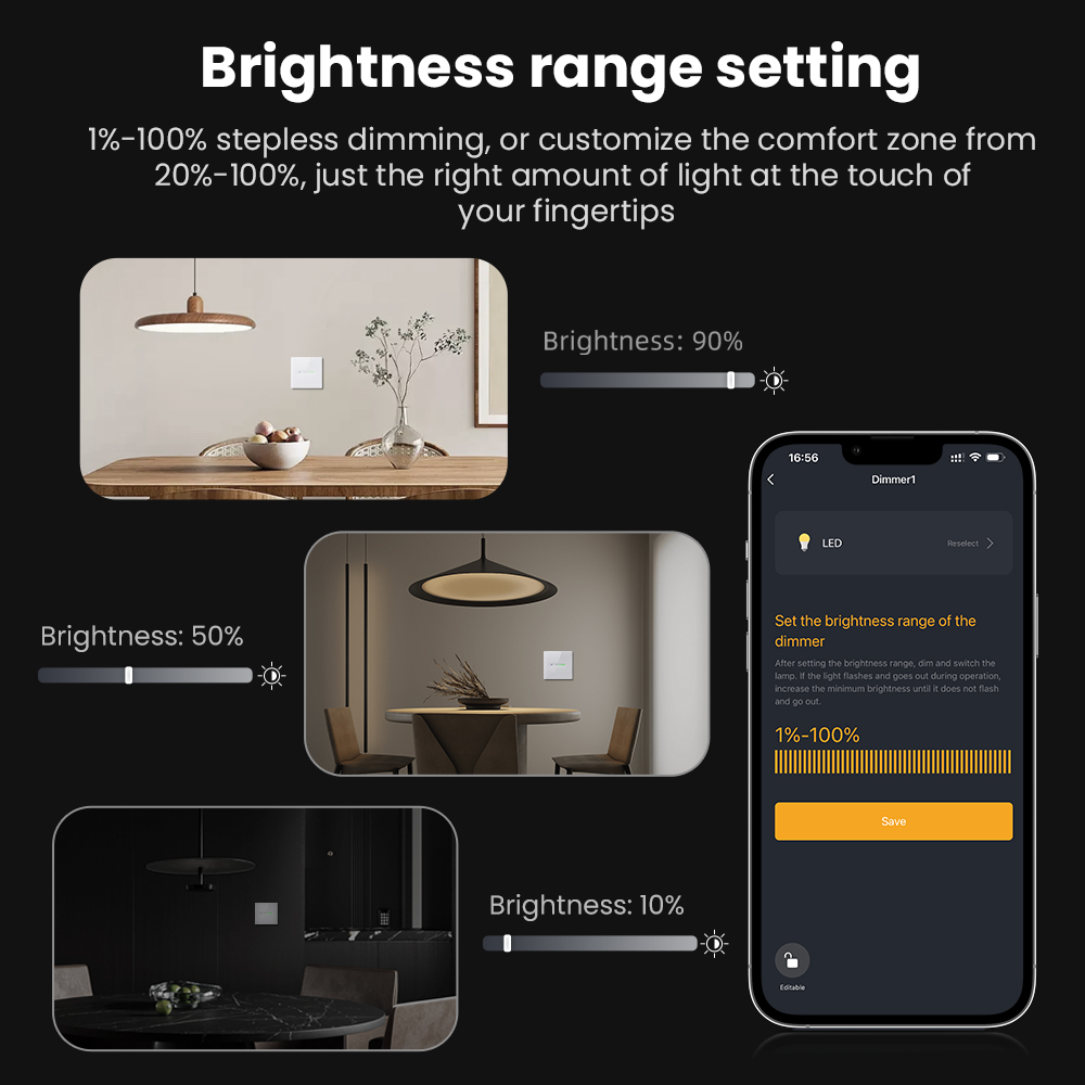 AVATTO WiFi 1/2 Gang Smart Dim - Smart Home Life のレビューと価格