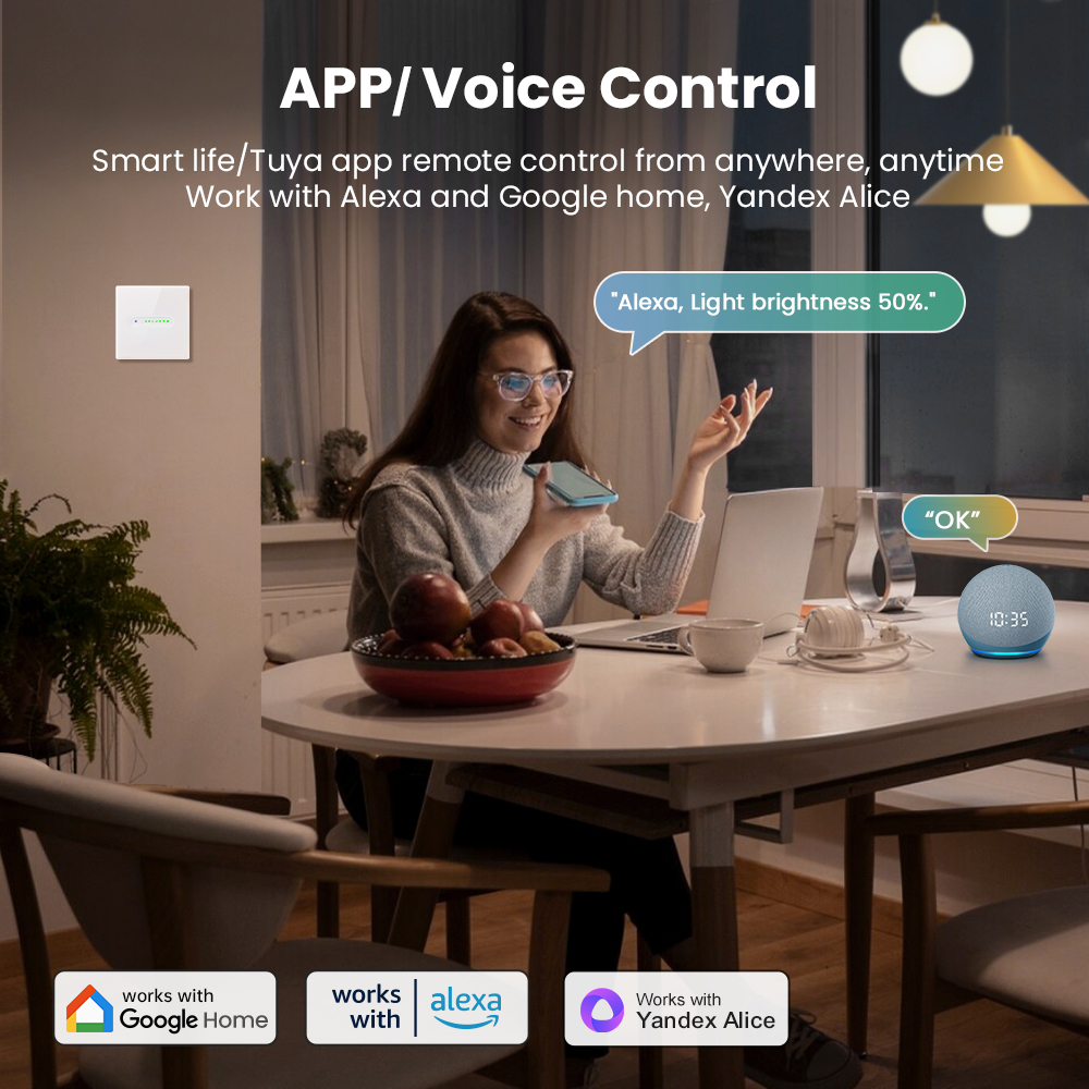 AVATTO WiFi 1/2 Gang Smart Dim - Smart Home Life のレビューと価格