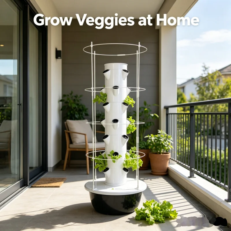 Smart Vertical Hydroponic Towe - Smart Home Kits のレビューと価格