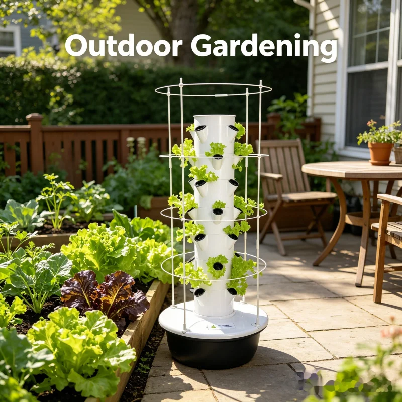 Smart Vertical Hydroponic Towe - Smart Home Kits のレビューと価格