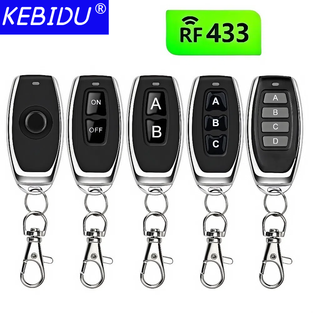 433Mhz RF Remote Control On Of - Universal Remote Smart Home のレビューと価格