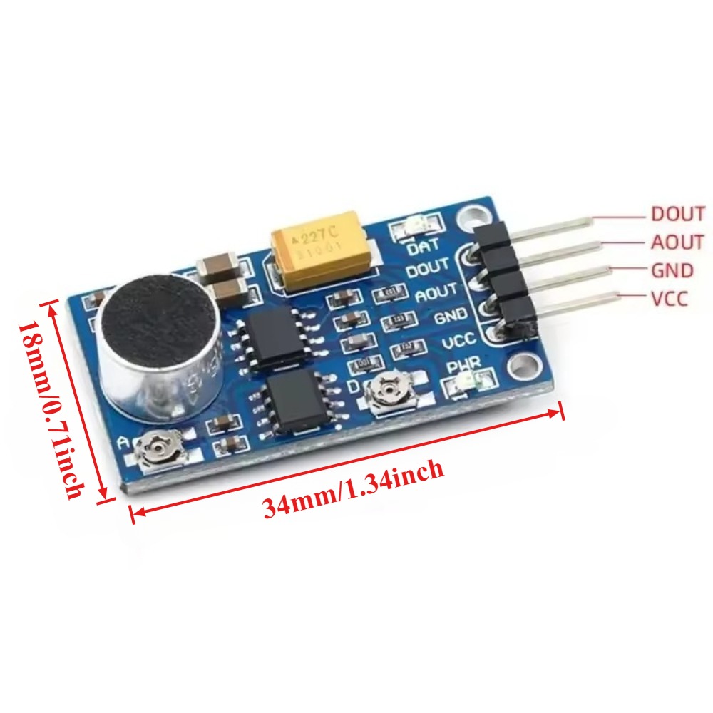 Sound Sensor Module LM386 Voic - Smart Home Arduino Project のレビューと価格