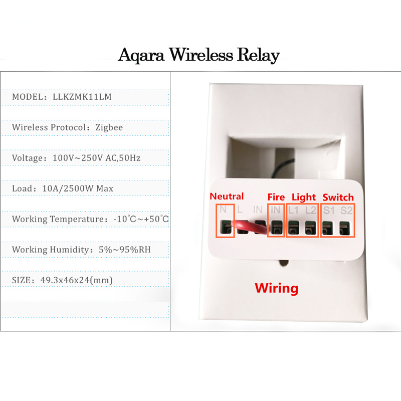 Original Aqara two-way Control - Smart Home Xiaomi 2 のレビューと価格