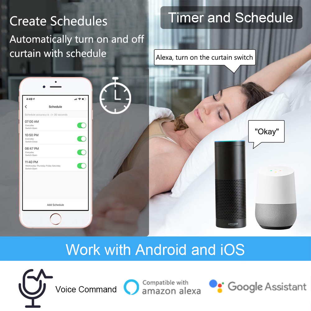 Tuya Smart Life Curtain Switch - Universal Remote Smart Home のレビューと価格