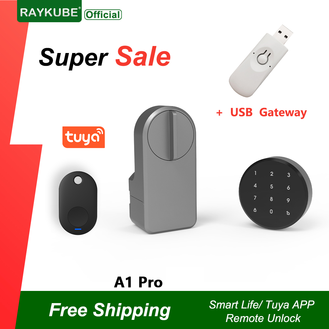RAYKUBE A1 Pro Tuya BEL Smart  - Smart Home Door Lock のレビューと価格