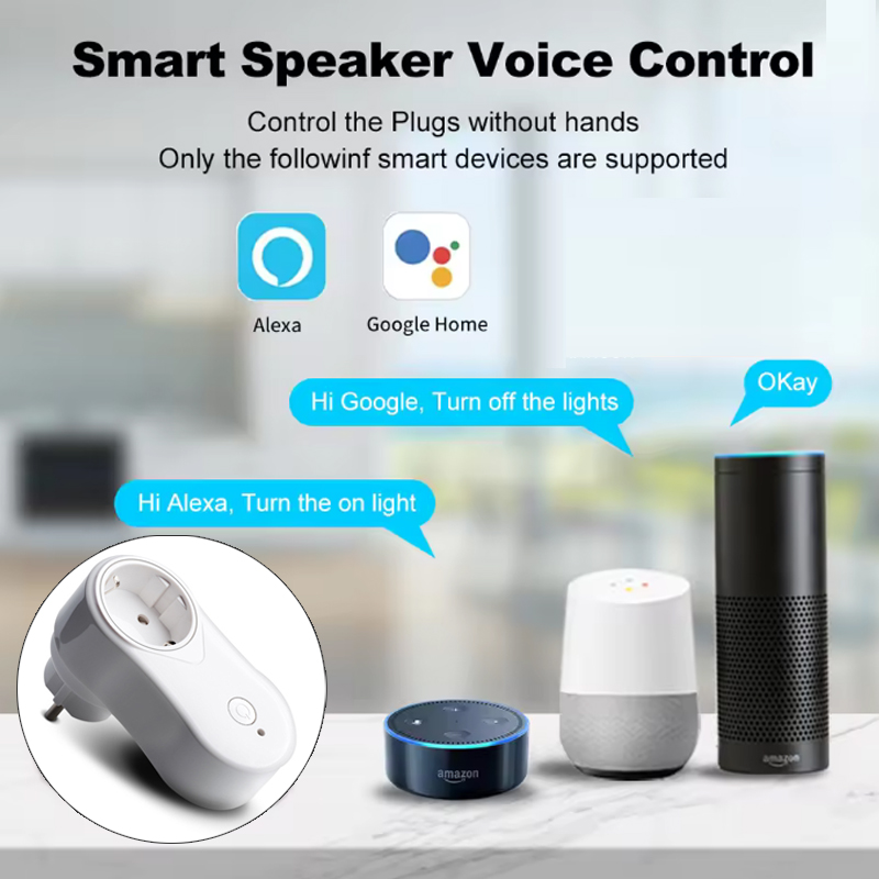 TUYA Smart Socket WIFI Plug EU - Smart Home Voice Assistant のレビューと価格