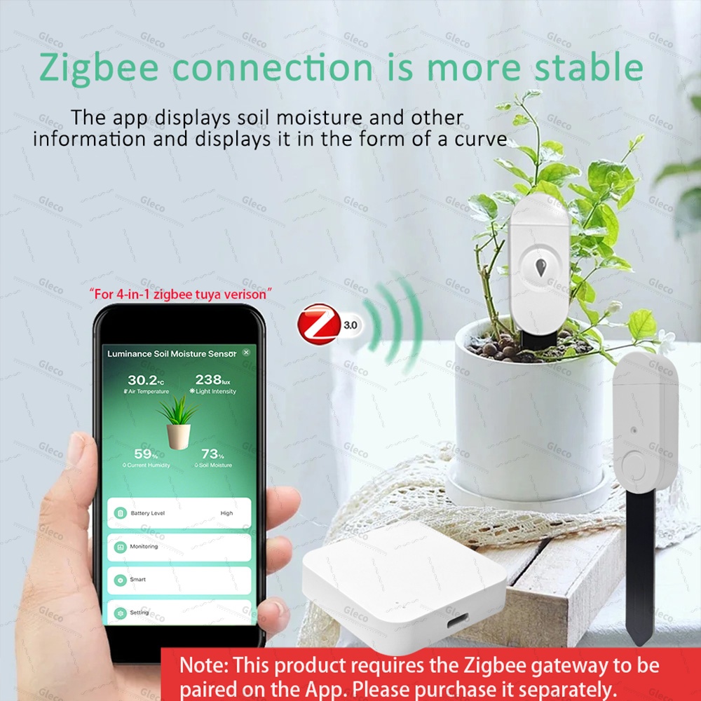 Zigbee Soil Moisture Sensor Me - Smart Home Energy Monitor のレビューと価格