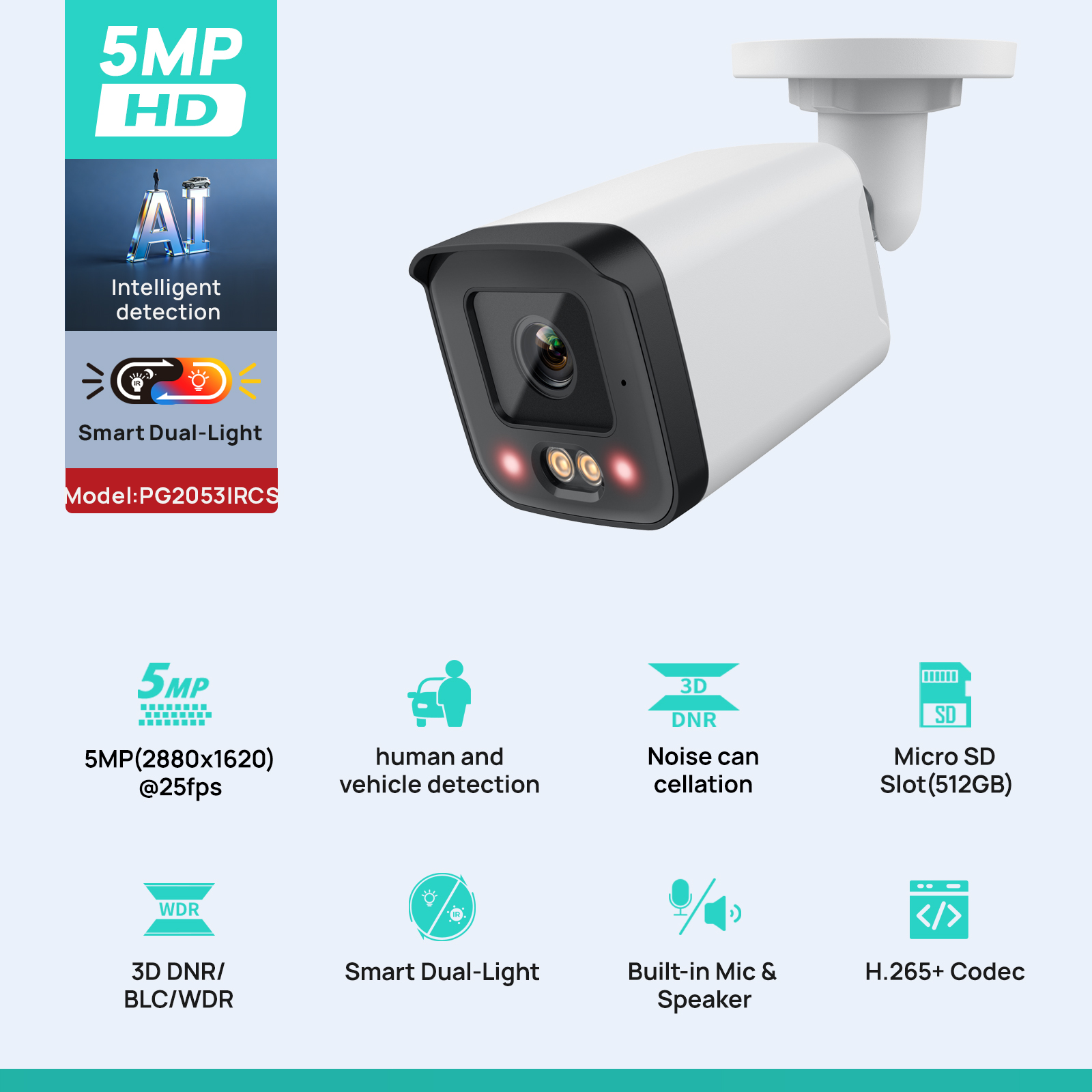 VIKYLIN IP Security Camera 5MP - Smart Home Microsoft のレビューと価格