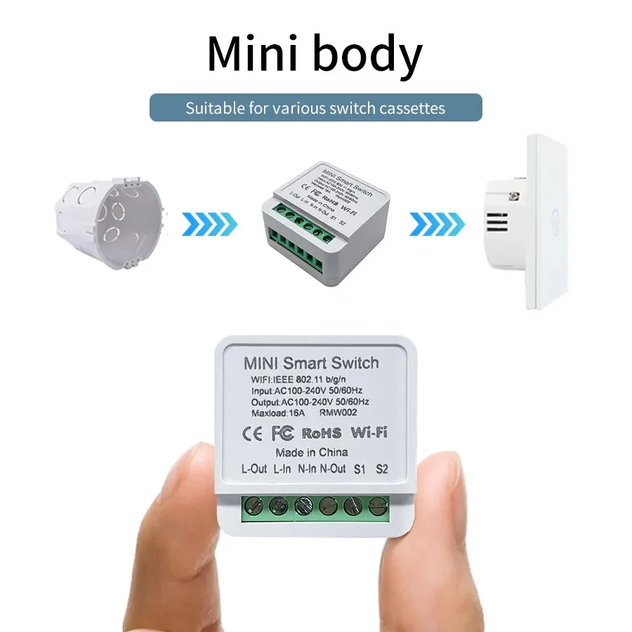 Smart WiFi Switch Breaker 16A/ - Smart Home Diy のレビューと価格