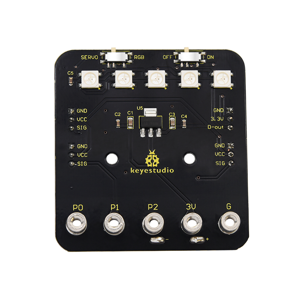 Keyestudio Micro bit Mini Serv - Smart Home Micro Bit のレビューと価格