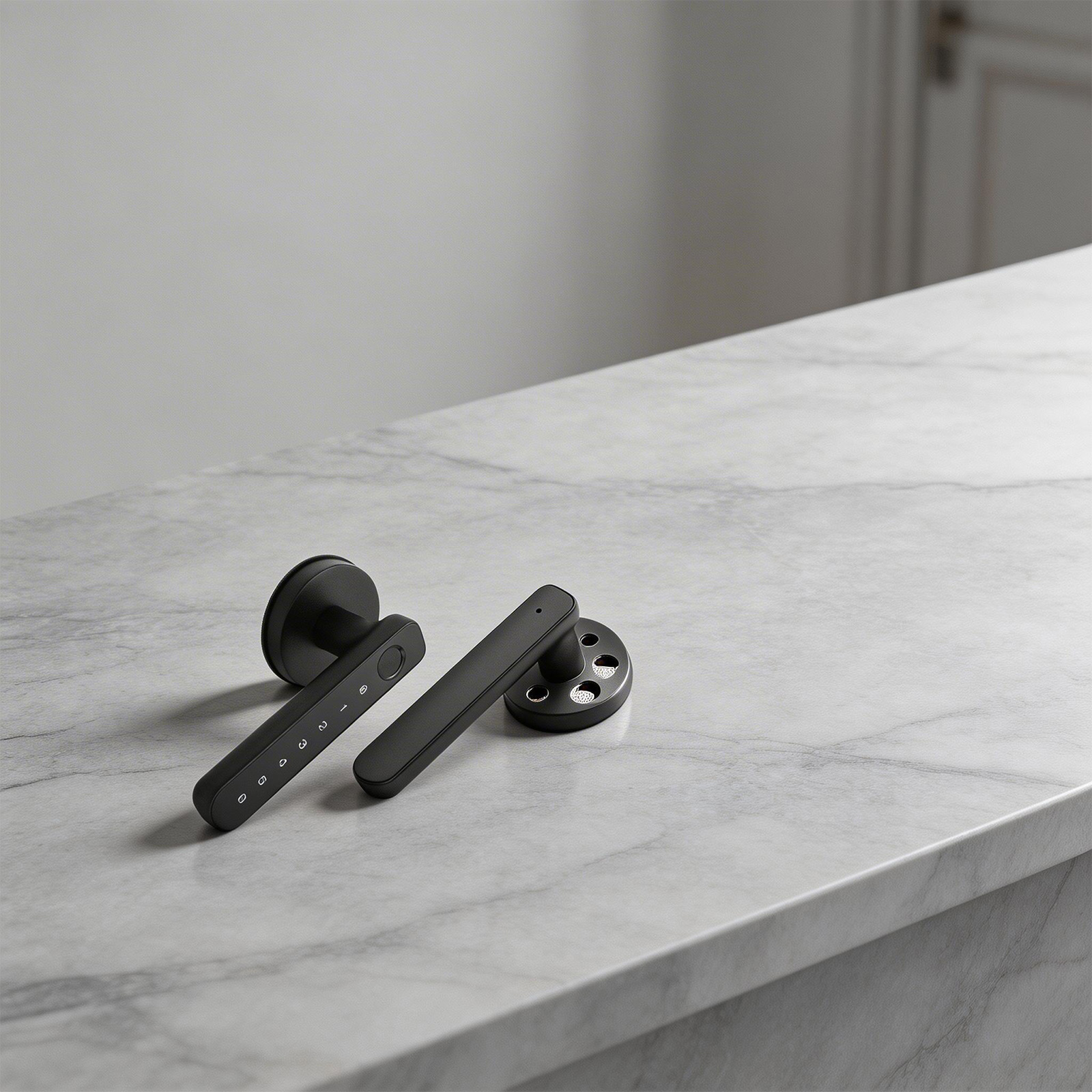 Smart Handle Lock with Fingerp - Smart Home Door Lock のレビューと価格
