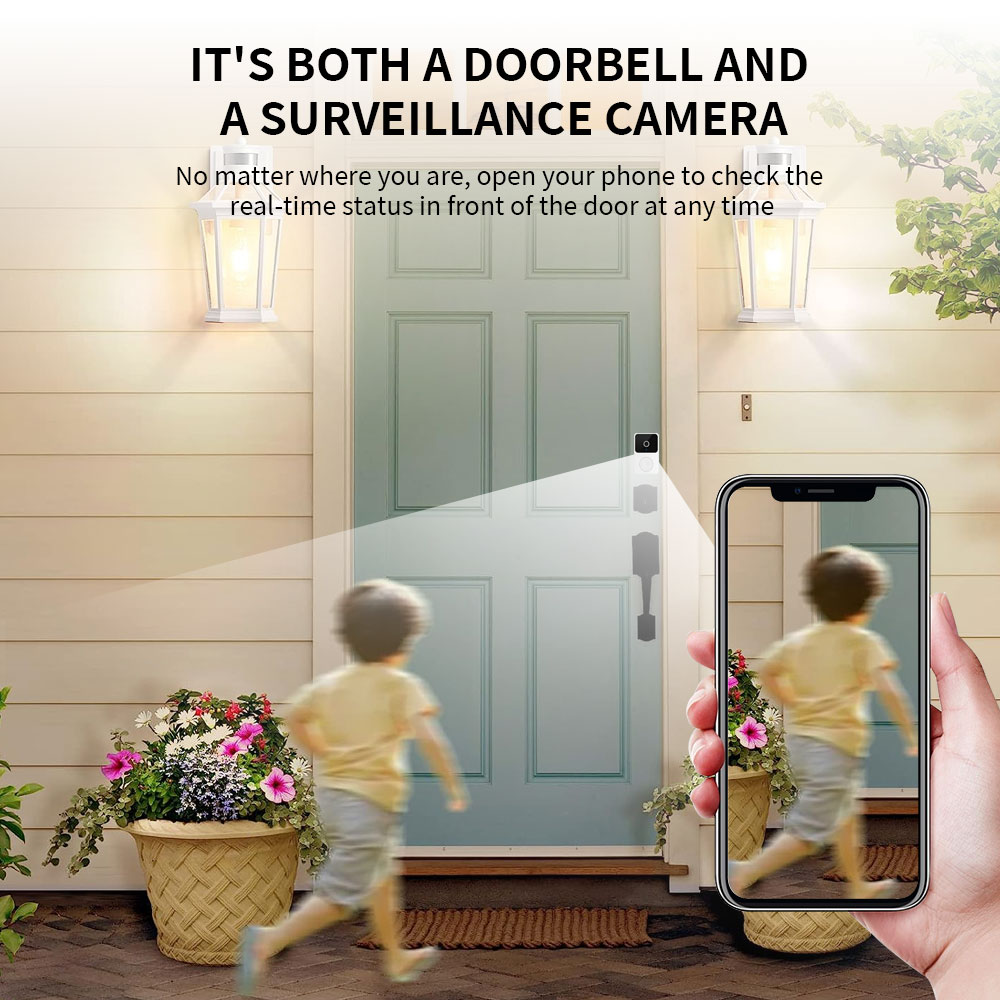 M8 Wireless Smart Video Doorbe - Smart Home Video Doorbell のレビューと価格