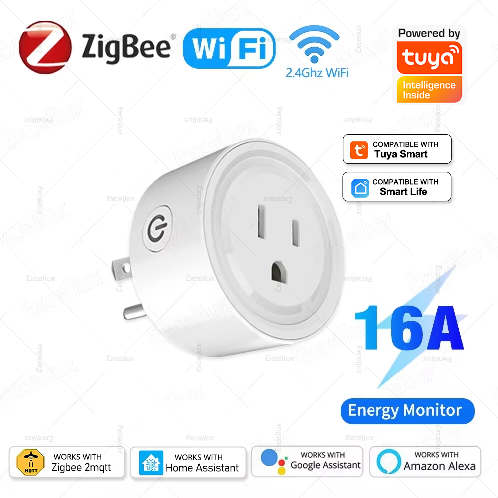 Tuya WiFi Or Zigbee Smart Sock - Smart Home Or Smart Home のレビューと価格