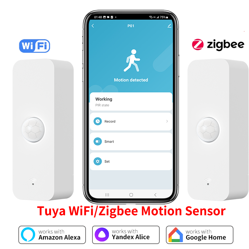 Tuya WiFi Zigbee PIR Motion Se - Smart Home Life のレビューと価格