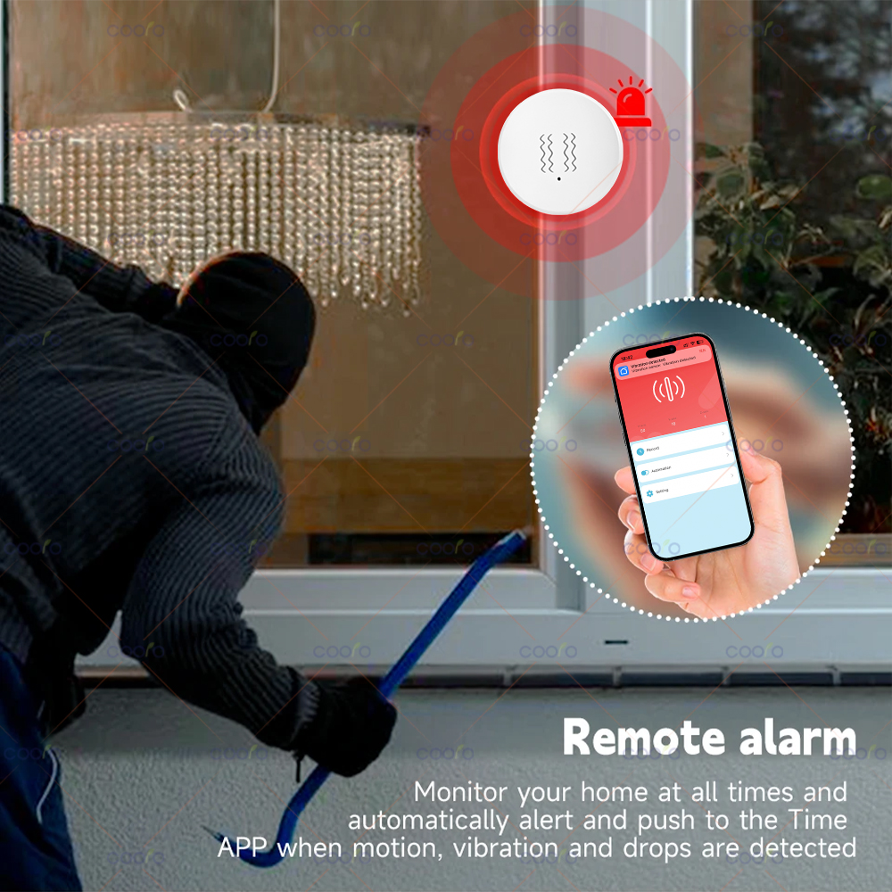 ZigBee Tuya Smart Vibration Se - Smart Home Monitoring のレビューと価格