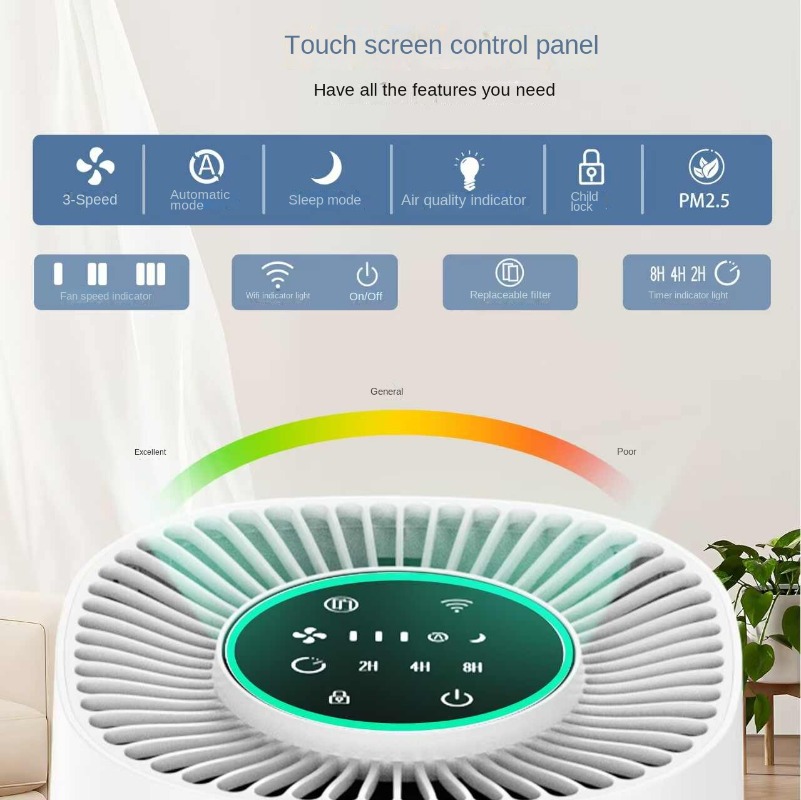 Smart Home Air Purifier with A - Smart Home のレビューと価格