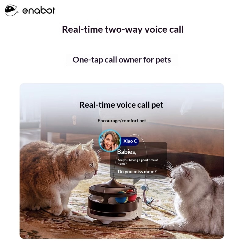 Enabot ROLA PetPal Smart Robot - Smart Home Monitoring のレビューと価格