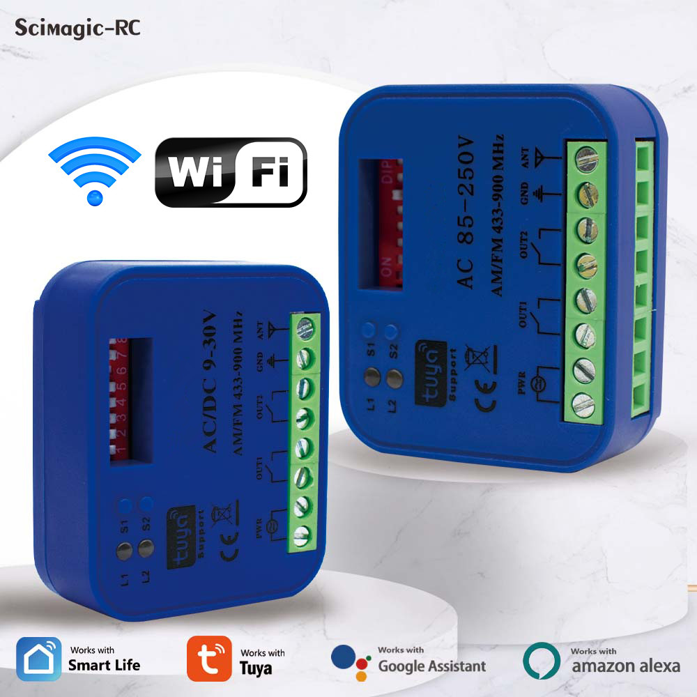 2CH Tuya WiFi Universal  Garag - Universal Remote Smart Home のレビューと価格
