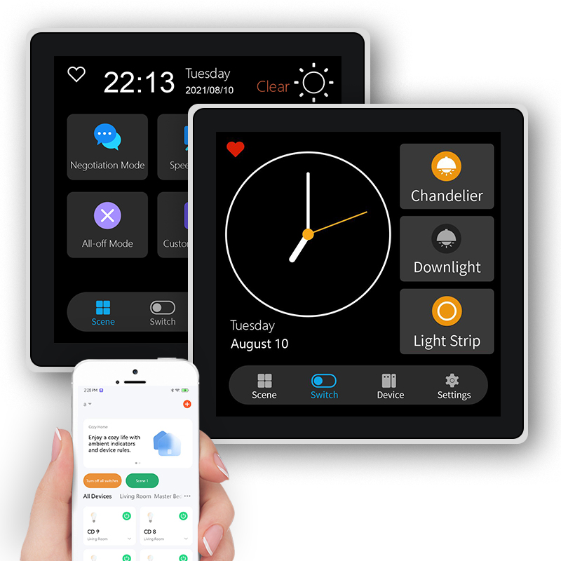 FUERS 4 Inch Touch Screen Mult - Smart Home Panel のレビューと価格