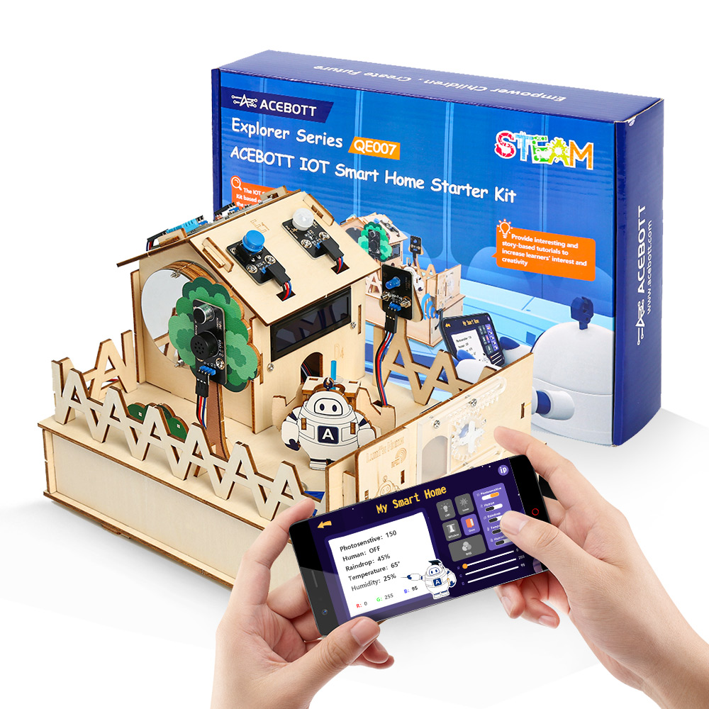 ACEBOTT DIY Smart Home Kit for - Smart Home Arduino Project のレビューと価格