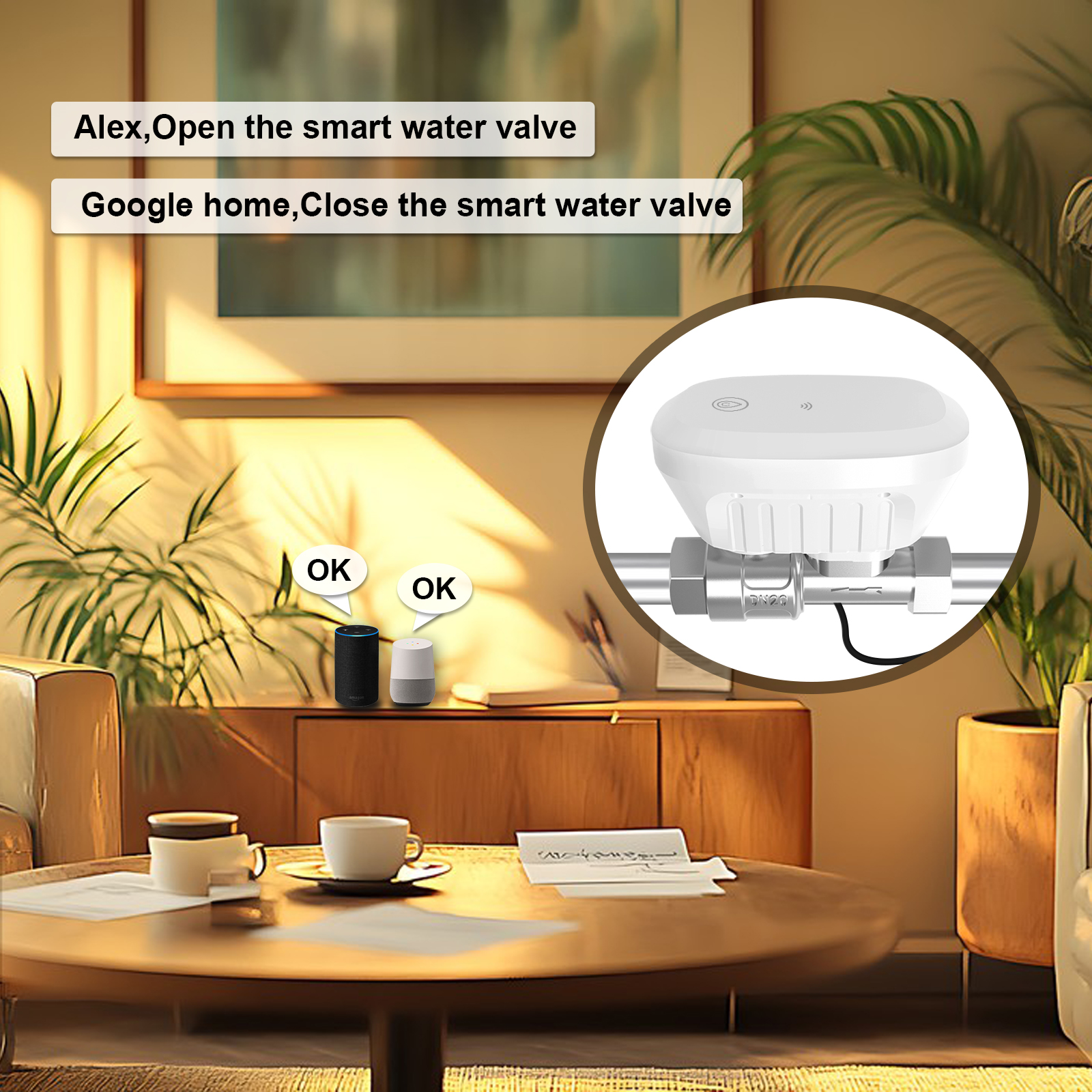 Tuya Smart WiFi Water Valve Wa - Smart Home Energy Monitor のレビューと価格