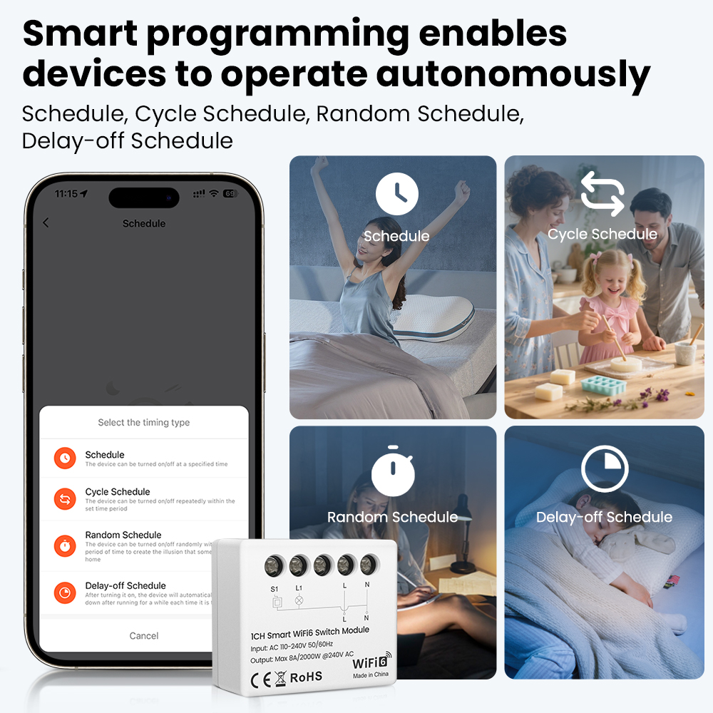 AVATTO Tuya WiFi 6 Mini Smart  - Smart Home Diy のレビューと価格