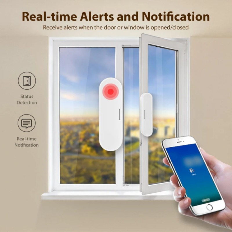 Tuya Smart Door Window Sensor  - Smart Home Or Smart Home のレビューと価格