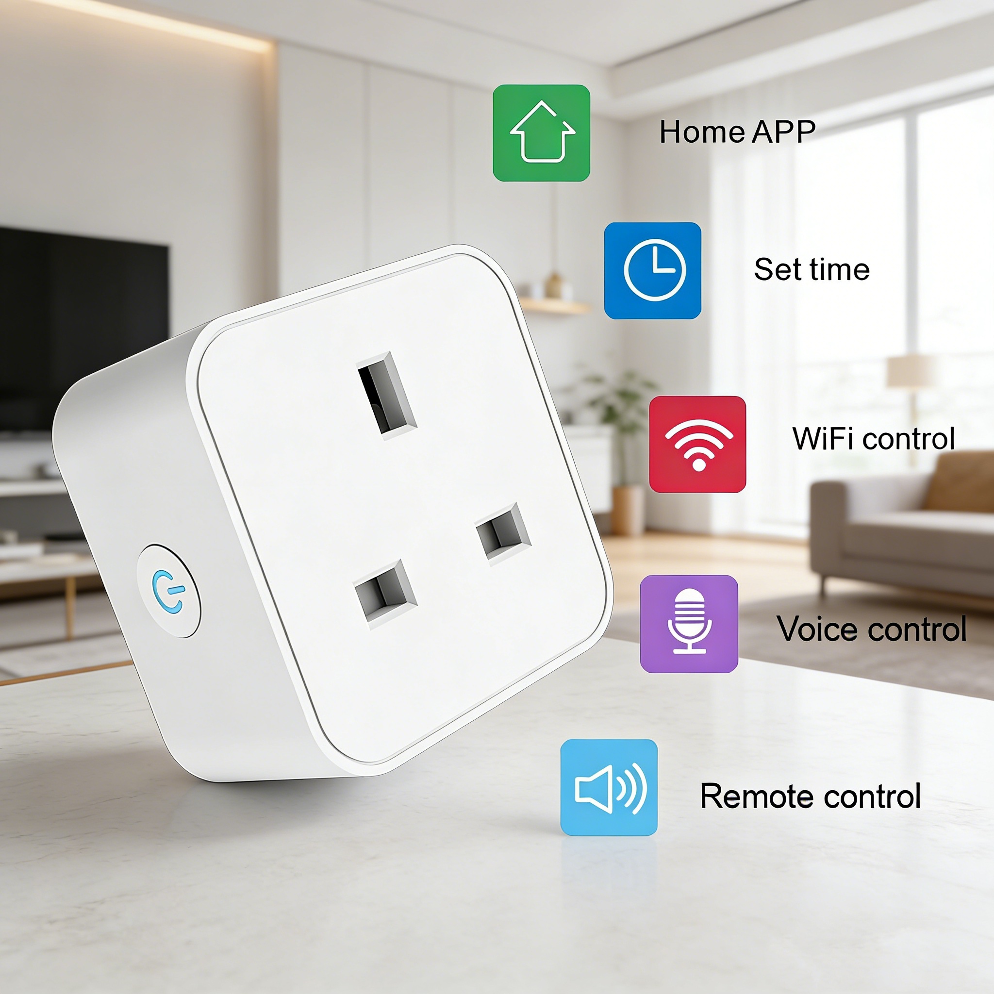 Xfox Tuya UK-Standard Smart Sq - Smart Home Voice Assistant のレビューと価格