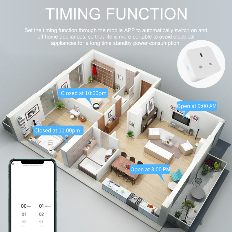 Xfox Tuya UK-Standard Smart Sq - Smart Home Voice Assistant のレビューと価格