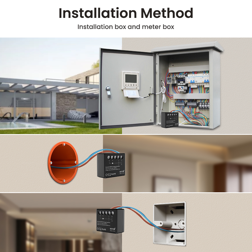 AVATTO WiFi 6 Mini Smart Energ - Smart Home Energy Monitor のレビューと価格