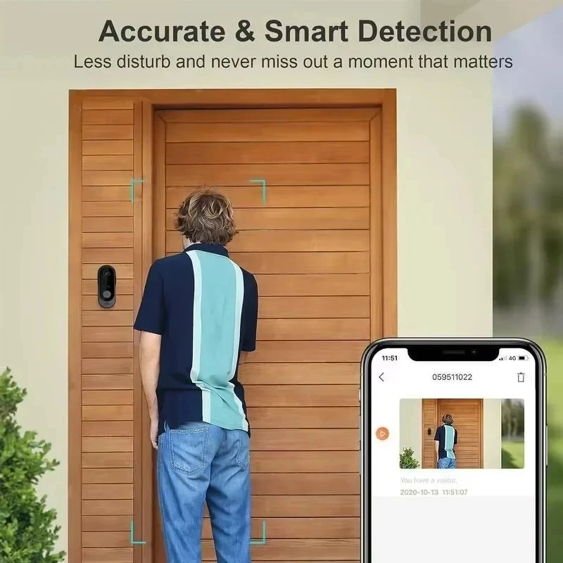 Tuya WIFI Camera Doorbell HD V - Smart Home Video Doorbell のレビューと価格