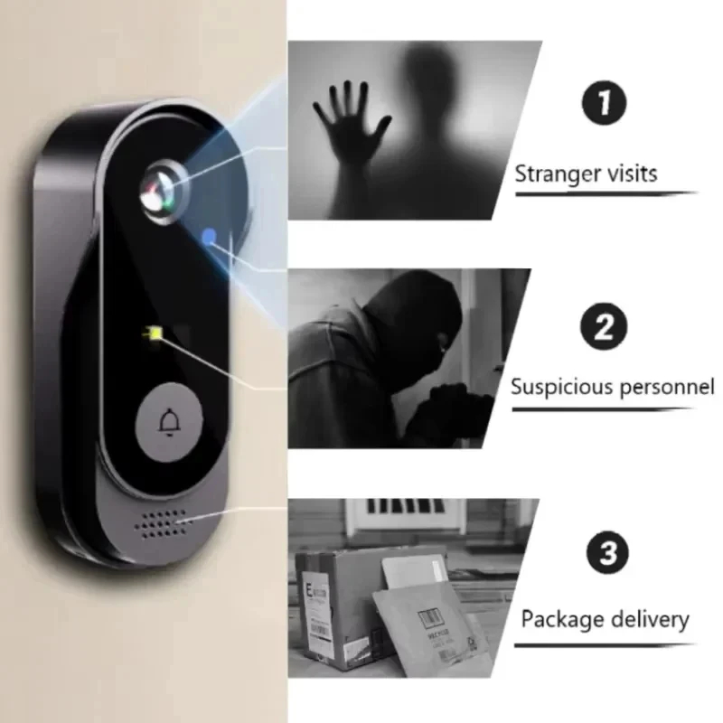 Tuya WIFI Camera Doorbell HD V - Smart Home Video Doorbell のレビューと価格