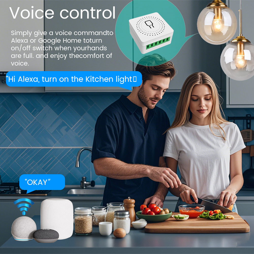Tuya Smart WiFi Switch For Lig - Smart Home Voice Assistant のレビューと価格
