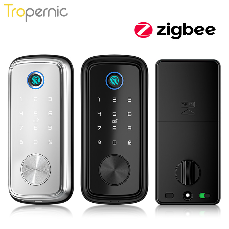 Tuya Zigbee Door Deadbolt Lock - Smart Home Door Lock のレビューと価格