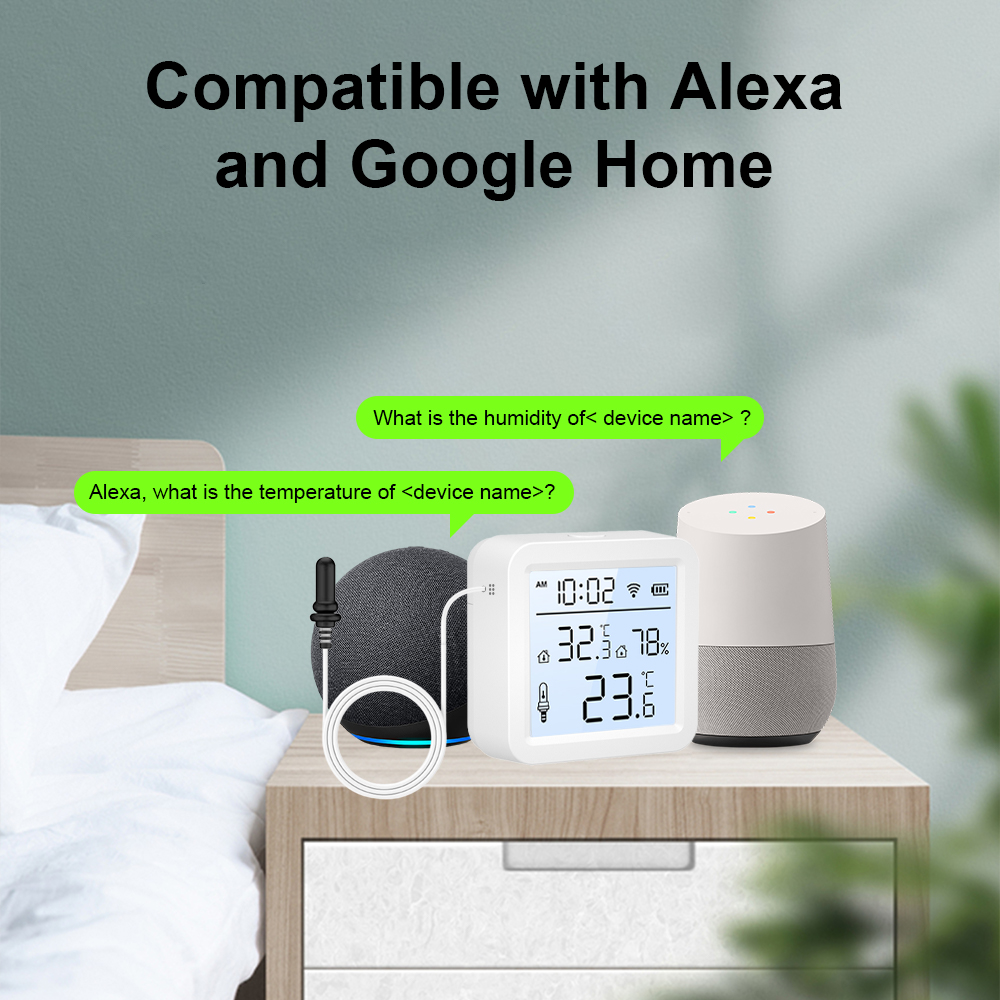WiFi Humidity Temperature Sens - Smart Home Monitoring のレビューと価格