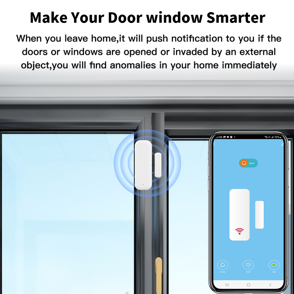 Tuya WiFi or ZigBee Door Windo - Smart Home Tablet のレビューと価格