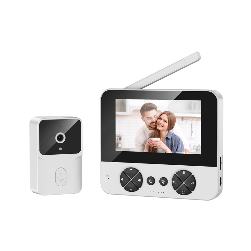4.3'' Night Vision Video Doorb - Smart Home Video Doorbell のレビューと価格