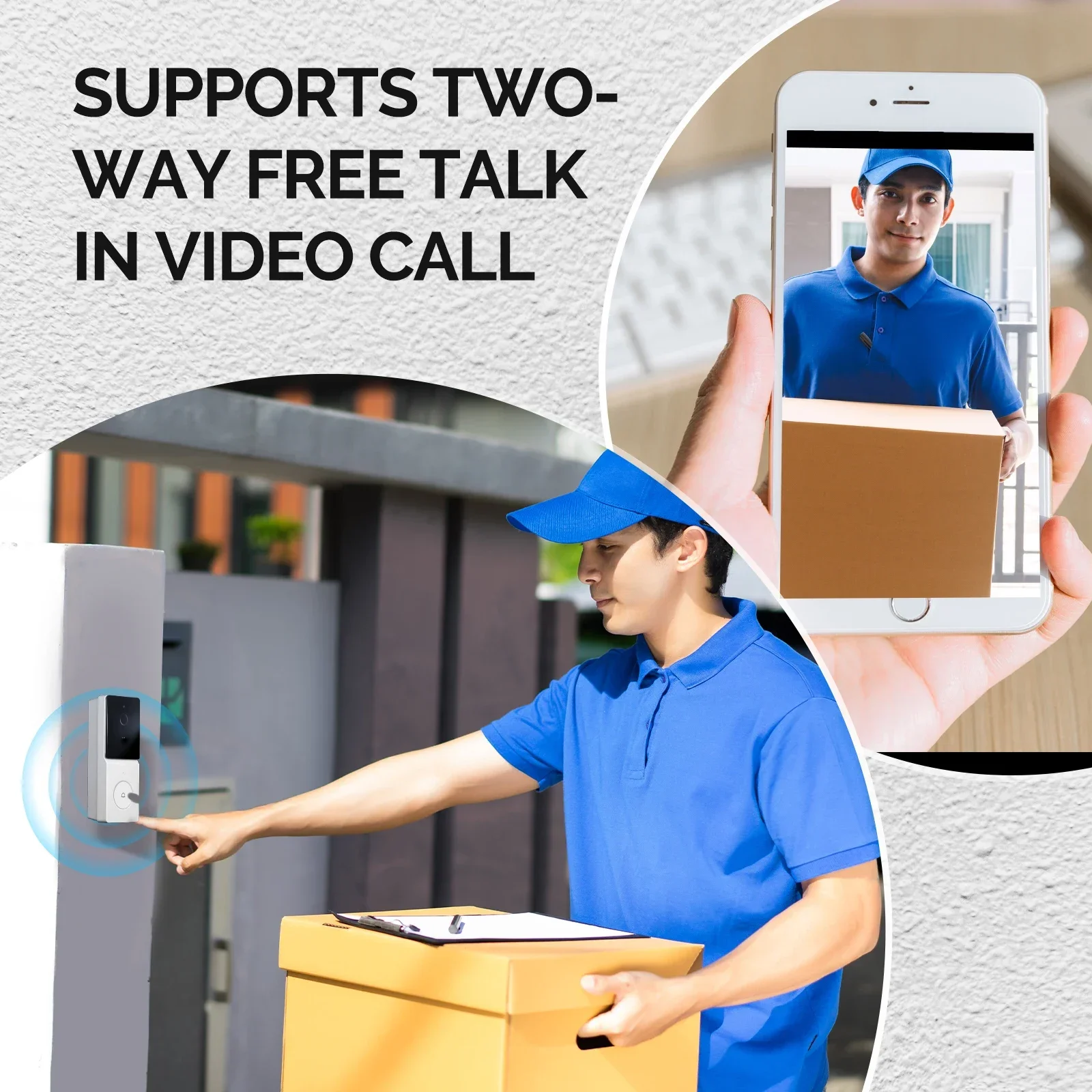 MOES Tuya Smart WiFi Video Doo - Smart Home Video Doorbell のレビューと価格